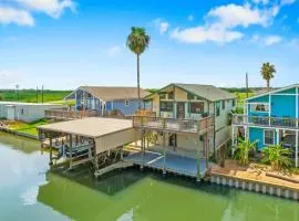 Waterfront beach house with the ultimate game room and two docks