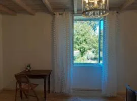 Chambre vue sur jardin