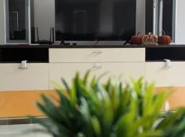 Lihnidos Home, Central Apartment, AC, Lake Access, Beach