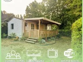 Mobilhomes 6 & 4 pers à Ivry La Bataille Clim TV Wifi terrasse & confort Paris Eure Gestion