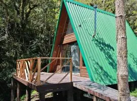 Chalé exclusivo na mata Urubici
