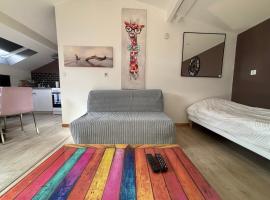 Studio 4 personnes 3 lits Thionville Wifi Parking, hotel v destinaci Thionville