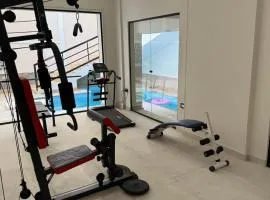 Villa from Al Essam Development with private pool, jacuzzi and home cinema المجلس من ال عصام للتطوير مع المسبح والجاكوزي الخاص والهوم سينما