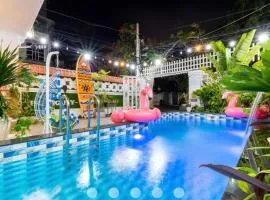 Villa HM Hồ Bơi Bida Karaoke Sân BBQ ngoài trời Đẹp