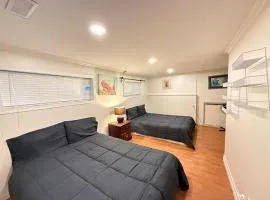 Downtown Central City Cozy Private 2 Bedroom Basement Suite - Independent Entry