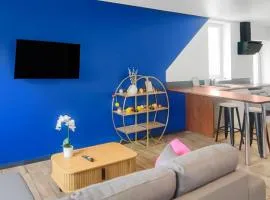 Maison plein pied Béthune avec place de parking, jardin clos et terrasse exterieure, quartier calme proche centre proche gare, capacité 4 personnes