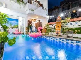 Villas Hồ Bơi HM Bãi Sau Thoáng Mát Sân BBQ