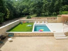 Mas en pierre 10 personnes - Piscines intérieure & extérieure