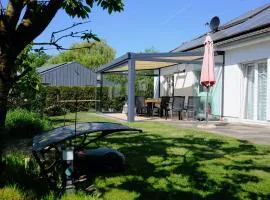 Schönes Ferienhaus In Brochterbeck Mit Garten