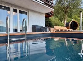 Willa Widokowa - balia, sauna, basen, bilard, ξενοδοχείο σε Międzybrodzie Bialskie