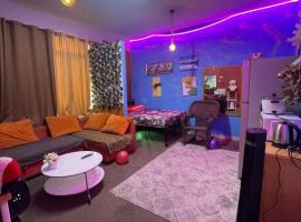 Room attached bathroom with tv, ξενοδοχείο σε Sabkhah