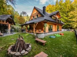 Chata na Skarpie - SPA i widok na Skrzyczne