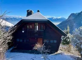 Magnifique Chalet Avec Vue Panoramique sur le Lac Léman