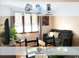 Vintage - 3 bedroom apartment, RER B 200 m away – hotel w mieście Cachan
