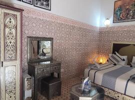 Riad Dar Hamid Hotel & Spa, hotel s parkováním v Marrákéši