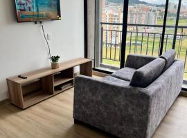 Apartamento completo cómodo con vista y todo cerca CC VIVA, hôtel à Tunja