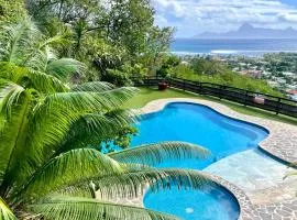 Luxury Eden & SPA Private Jacuzzi Moorea View Pool Fiber Wi-Fi