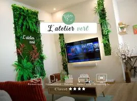L'atelier vert - Suite Luxe, SPA, Proche Hypercentre - Classé 4 étoiles