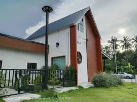 The pool villa