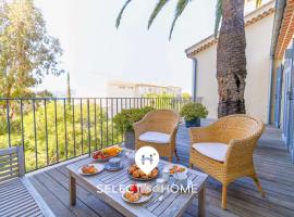 SELECT'soHOME - Appartement avec terrasse et vue mer au coeur du Lavandou - Parking privé - APPART MOUN PANTAI, отель в Ле-Лаванду