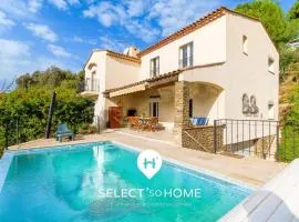 SELECT'soHOME - Magnifique villa pour 10 personnes avec piscine à débordement et vue sur la mer ! - VILLA PAVILLOU