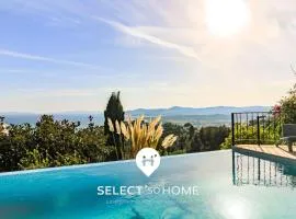 SELECT'soHOME - Magnifique villa pour 10 personnes avec piscine à débordement et vue sur la mer ! - VILLA PAVILLOU