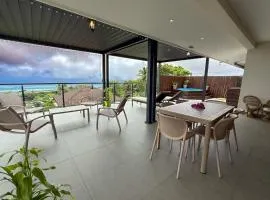 Le Manahere Spacious Apartment with Panoramic Views of Moorea - Faa'a