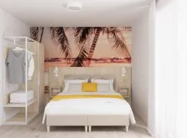 Fairschlafen Boutique Hostel Zimmer 0-09 mit Terrasse