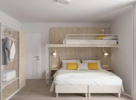 Fairschlafen Boutique Hostel Zimmer 0-10 mit Terrasse