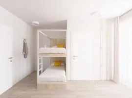 Fairschlafen Boutique Hostel Zimmer 0-11 mit Terrasse