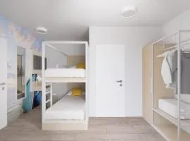 Fairschlafen Boutique Hostel Zimmer 1-06 mit Balkon