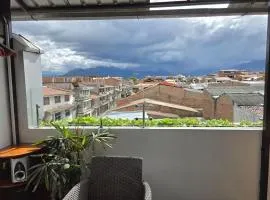 Beautiful suite with a nice view of the city