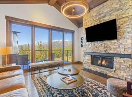 Moonlight Basin Retreat Ski-In Out Patio, hotel v destinaci Big Sky Mountain Village