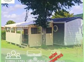Houlgate - 145 - Mignon Mobilhome 4 personnes sur Camping 5 étoiles