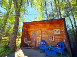 Tiny house, chatka/domček v destin&aacute;cii Co&ntilde;aripe
