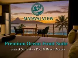 Matavai View - Premium Oceanfront Suite - piscine - vue mer