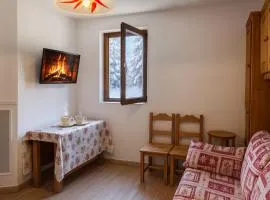 Cosy studio with balcony Mont Blanc view parking