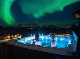 Dyrøy Holiday - Lodge with Jacuzzi