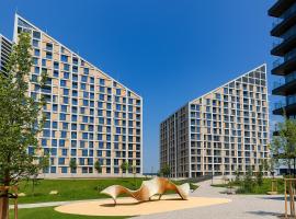 Design Apartment, AC, Free Parking, hotel v destinaci Bratislava