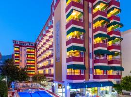 Galaxy Beach Hotel Alanya, hotel dekat Bandara Gazipasa  - GZP, Mahmutlar