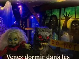 Les Chambres de Paulette à Theme LA JUNGLE ROOM