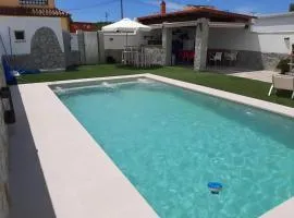 Chalet con piscina privada cerca de la playa en Vejer