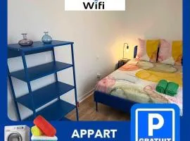 26 CHIC & COSY NOIRETABLE F2 55m2 WIFI SMART TV NETFLIX