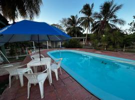 Apartamento, piscina, natureza e sossego, hotel familiar en Macapá