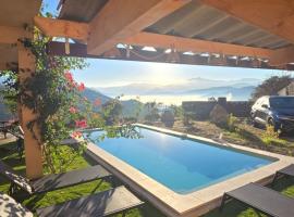 Bas de villa avec piscine, hotel a Moltifao