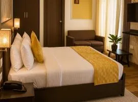 The Ruby Resort, Vrindavan # Prime Location # Luxury Rooms # Near Prem Mandir # Restaurant # Big Lawn # Big Parking # By Nandan Group #