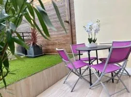 Cosy 2 pièces terrasse 15 minutes de Paris