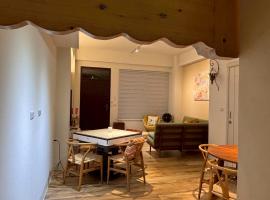 橘光山影Orange light, caba&ntilde;a en Gukeng