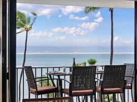 Milowai 302 · MIL 302 Oceanfront 2BD w Ocean Views Whale Watch, ξενοδοχείο σε Wailuku