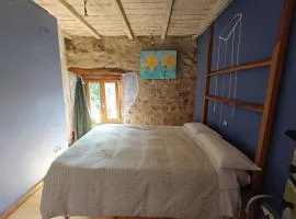 Habitación Doble Azul Baño Privado Cartes